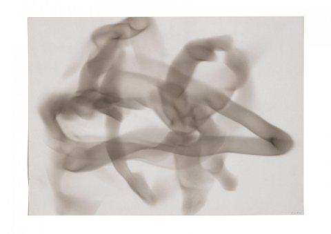 SMOKE DRAWING 78, 1990