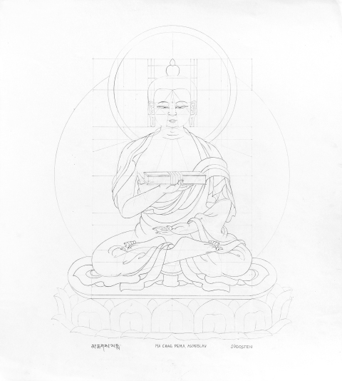 MA-CHAG-PEMA_2005-2006_Pencil-on-Paper_375-x-335-cm-
